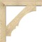 Ekena Millwork Balboa Block Rough Sawn Bracket w/ Offset Brace, Douglas Fir, 6"W x 30"D x 30"H BKT0604X30X30BOA05RDF - alternate 4